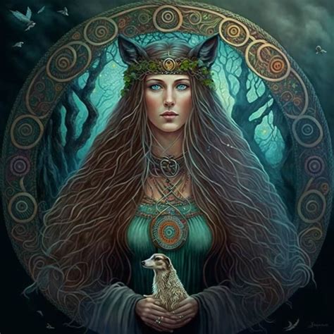 Celtic Goddess Bwin